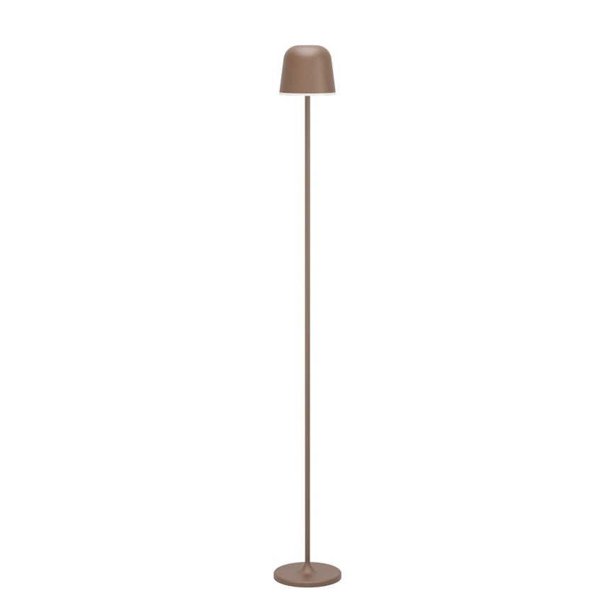 Eglo - LED Димируем екстериорен акумулаторен лампион LED/4,3W/230V 2400/3000/4000K IP54 кафяв