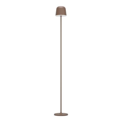 Eglo - LED Димируем екстериорен акумулаторен лампион LED/4,3W/230V 2400/3000/4000K IP54 кафяв