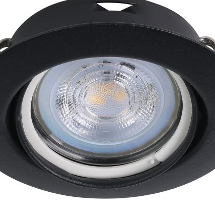 Eglo - К-кт 3x LED Лампа за окачен таван 1xGU10/4W/230V черен