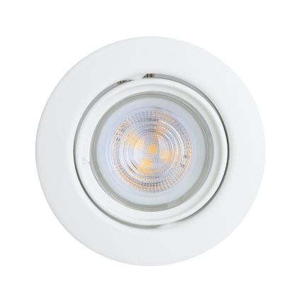 Eglo - К-кт 3x LED Лампа за окачен таван 1xGU10/4W/230V бял