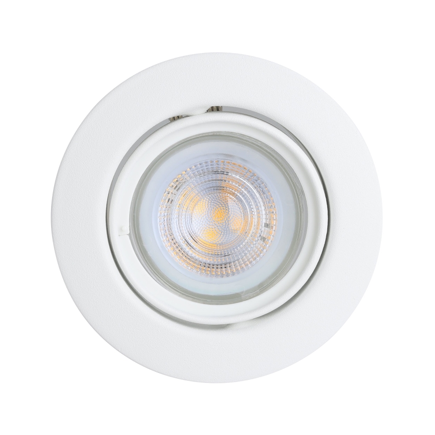 Eglo - К-кт 3x LED Лампа за окачен таван 1xGU10/4W/230V бял