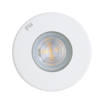 Eglo - К-кт 3xLED Лампа за вграждане в баня 1xGU10/4W/230V IP44 бял