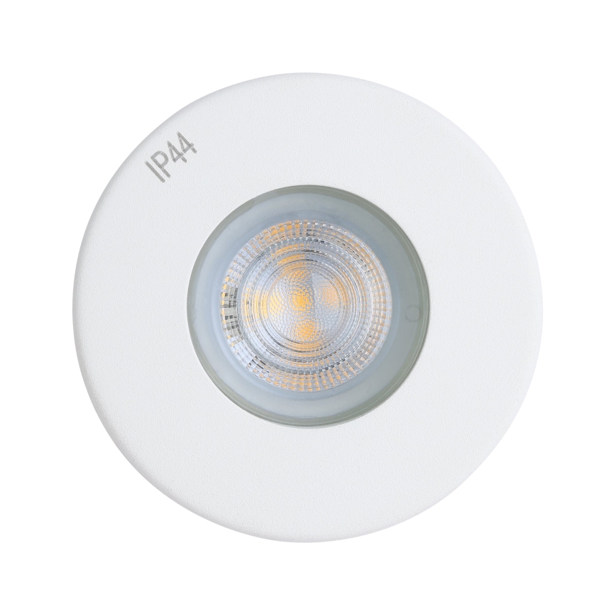 Eglo - К-кт 3xLED Лампа за вграждане в баня 1xGU10/4W/230V IP44 бял
