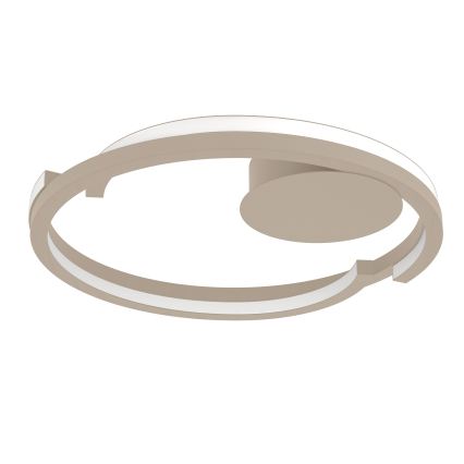 Eglo - Димируемо LED таванно осветително тяло 2xLED/20W/230V 2700-6500K Ø 48 см бежово + дистанционно управление