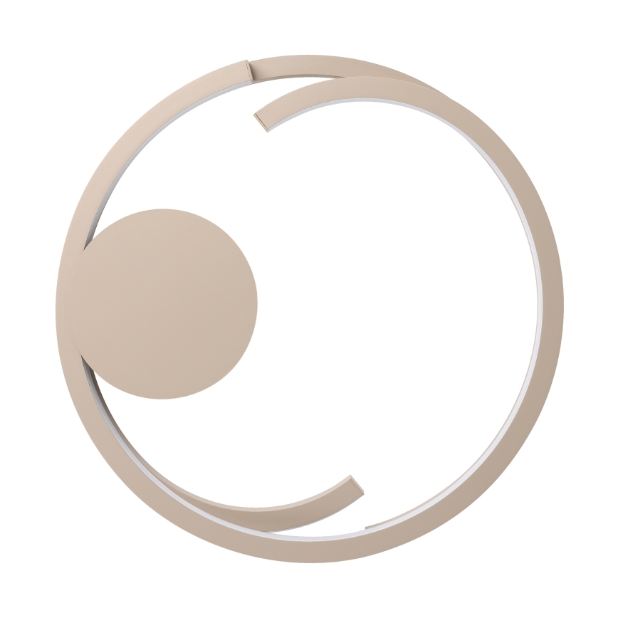 Eglo - Димируемо LED таванно осветително тяло 2xLED/20W/230V 2700-6500K Ø 48 см бежово + дистанционно управление