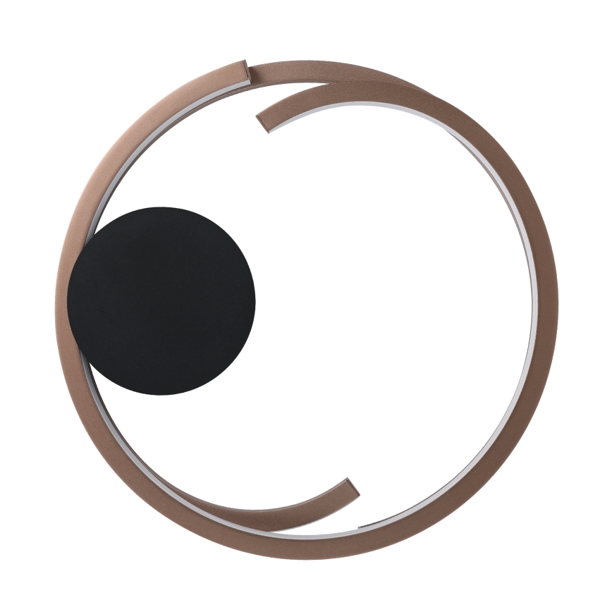 Eglo - Димируемо LED таванно осветително тяло 2xLED/20W/230V 2700-6500K Ø 48 cm бронзово + дистанционно управление