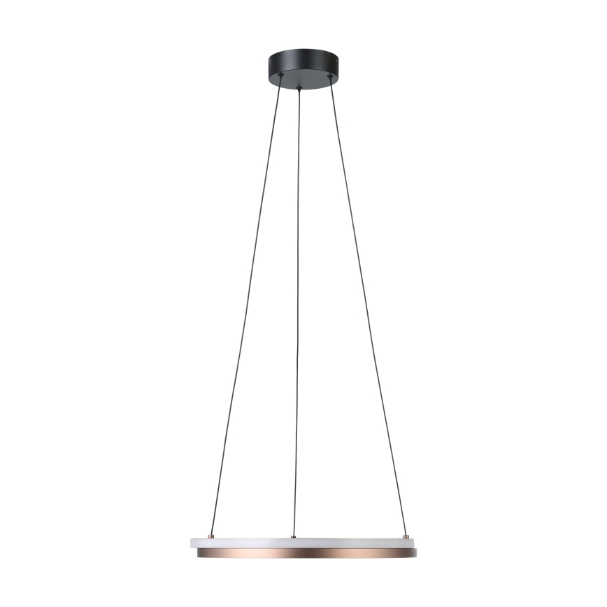 Eglo - димируем LED полилей на кабел, 2xLED/20W/230V, 2700-6500K, Ø 48 см, бронзов + дистанционно управление