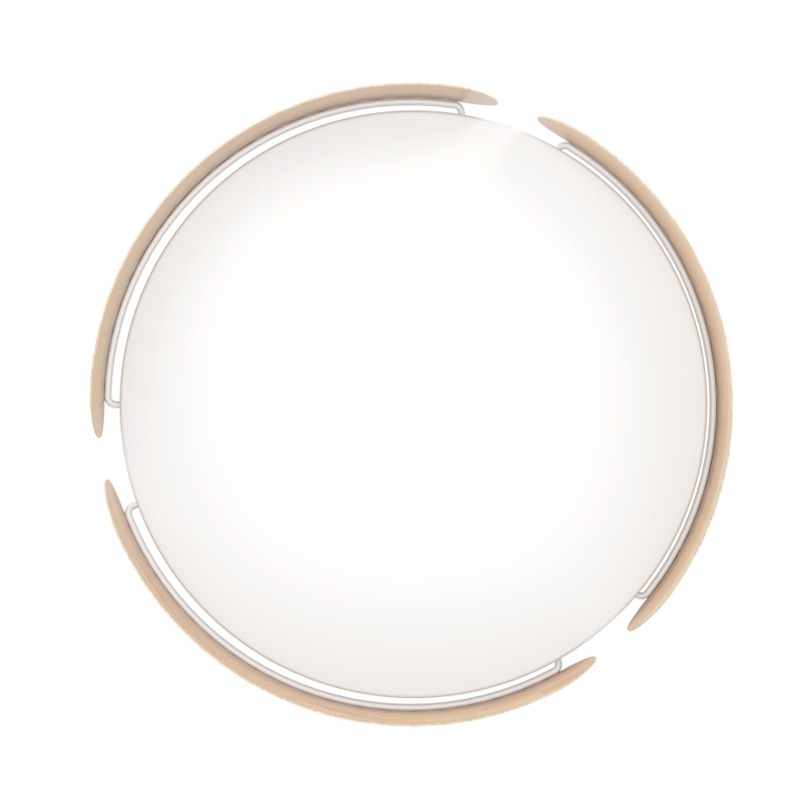 Eglo - LED плафон 20W/230V, Ø 37 cm, бежов