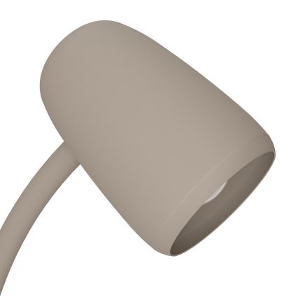 Eglo - Настолна лампа 1xE14/18W/230V кремава