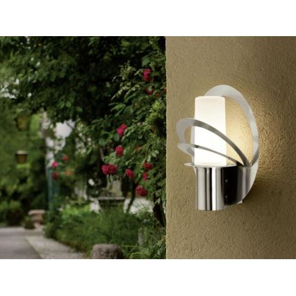 EGLO 90183 - Екстериорна Стенна лампа AVELLINO 1xE27/60W бяла IP54