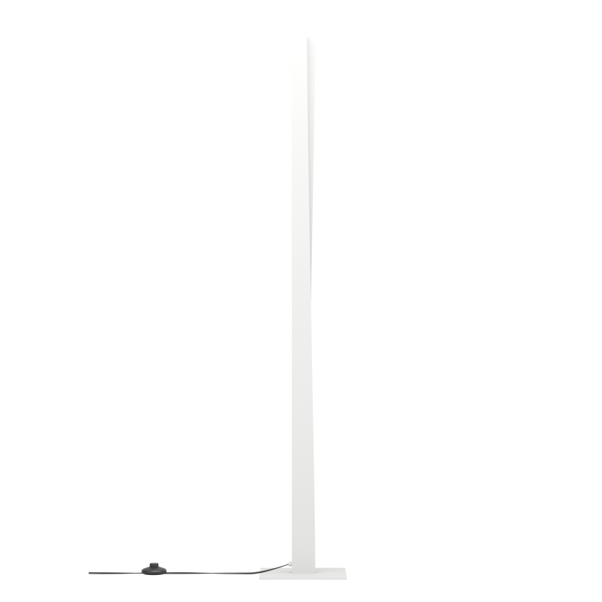 Eglo - LED RGBW торшер с функция за димиране LED/10,5W/230V + LED/15,2W сив