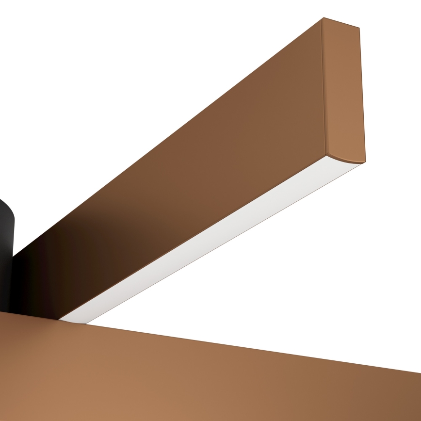 Eglo - LED RGBW димируемо таванно осветително тяло 2xLED/18W/230V 2700-6500K медно/черно