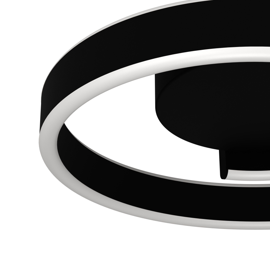 Eglo - LED RGBW Димируемо таванно осветително тяло LED/37W/230V 3000-6500K черно