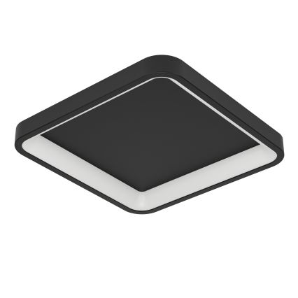 Eglo - LED RGBW димируемо таванно осветително тяло LED/20W/230V 2700-6500K 35x35 см черно