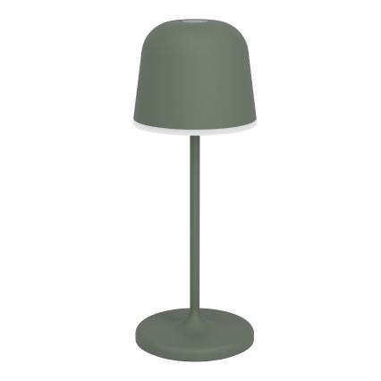 Eglo - LED димируема външна настолна лампа с докосване и презареждане LED/1,8W/5V 2500/3000/4000K 2500 mAh IP54 зелена
