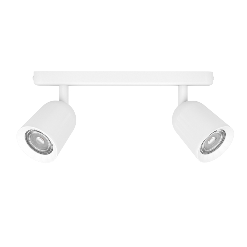 Eglo - Насочващо осветително тяло 2xGU10/10W/230V бяло