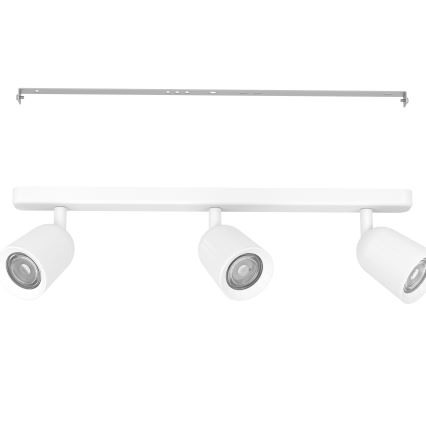 Eglo - Точково осветително тяло 3xGU10/10W/230V бяло