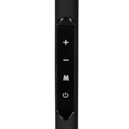 Eglo - димируема LED подова лампа 2xLED/8,8W/230V черна