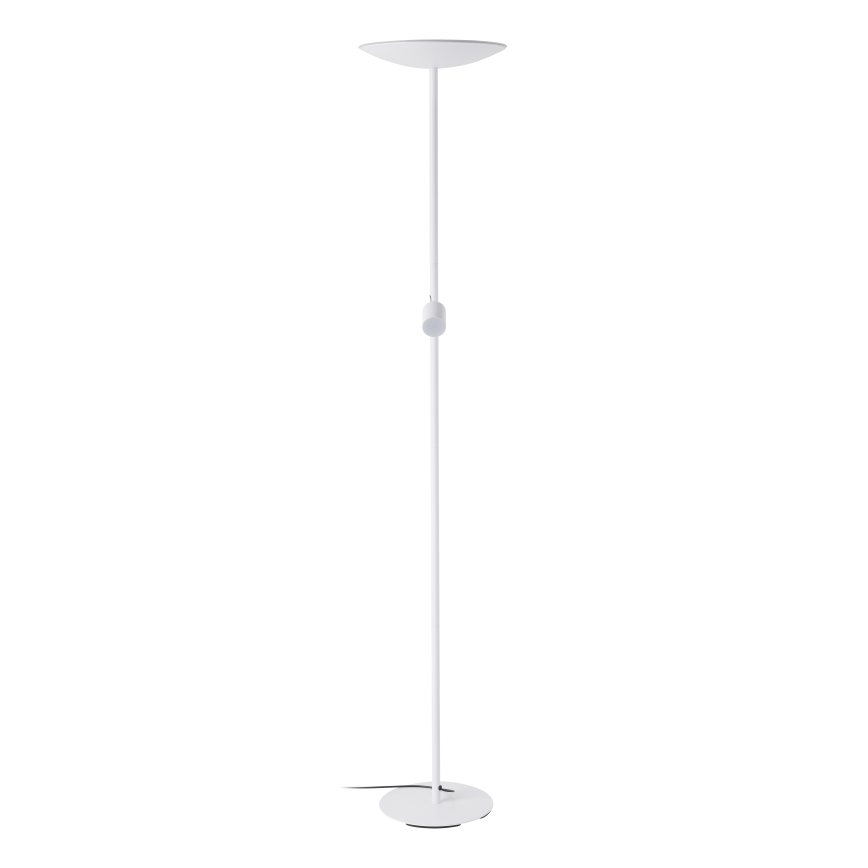 Eglo - Димируема LED подова лампа LED/26,5W/230V + LED/4W бяла