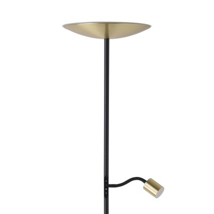 Eglo - димируема златна LED подова лампа LED/26,5W/230V + LED/4W