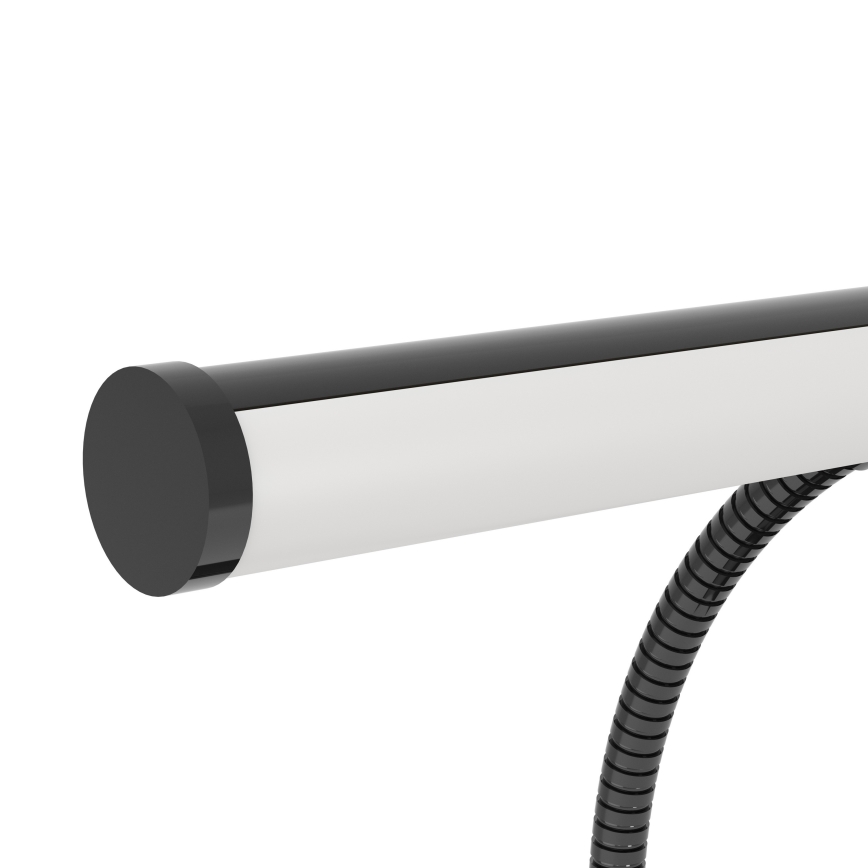 Eglo - Димируема настолна лампа със сензорно управление LED/5W/230V 2700/4000/6500K черен хром