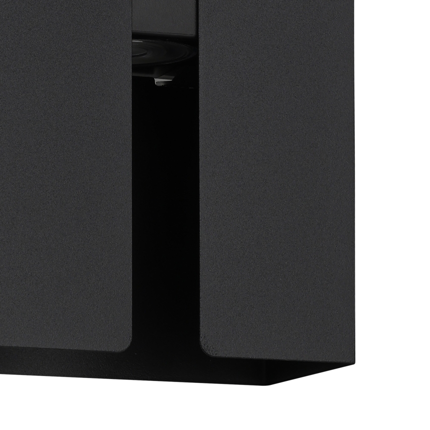 Eglo - LED външно стенно осветително тяло 2xLED/4W/230V 2700/4000/6000K. IP44 черно