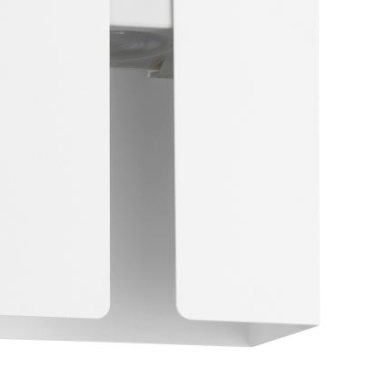 Eglo - LED външен стенен осветител 2xLED/4W/230V 2700/4000/6000K. IP44 бял