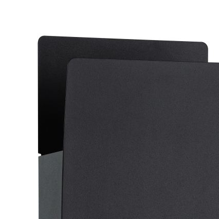 Eglo - LED външно стенно осветително тяло 2xLED/4W/230V 2700/4000/6500K IP44 черно