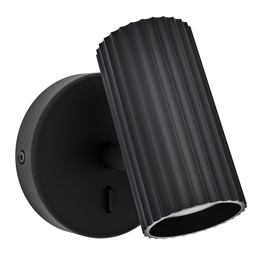 Eglo - Стенно спот осветително тяло 1xGU10/5W/230V черно