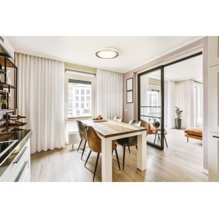 Eglo - LED таванно осветително тяло LED/36W/230V диам. 49 см златисто