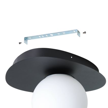 Eglo - LED стенно осветително тяло за баня 1xG9/4,2W/230V IP44 черно