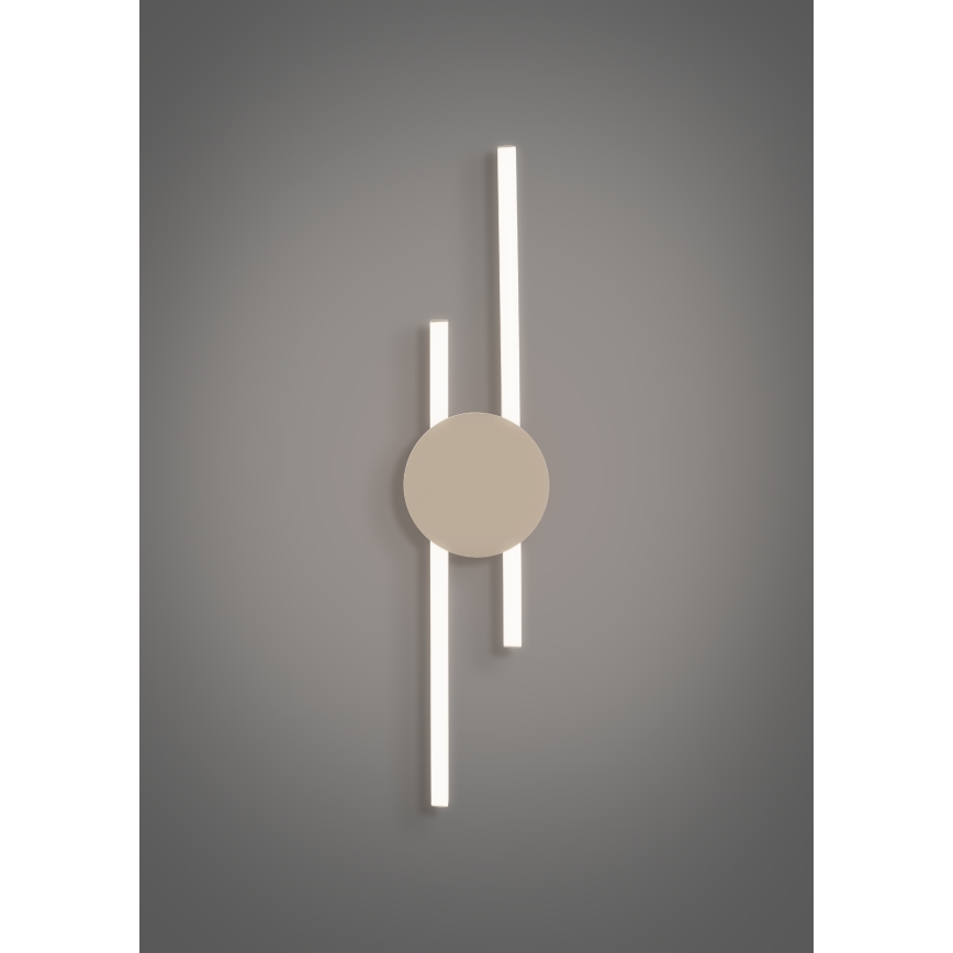 Eglo - LED стенен аплик LED/20W/230V + LED/0,91W бежов