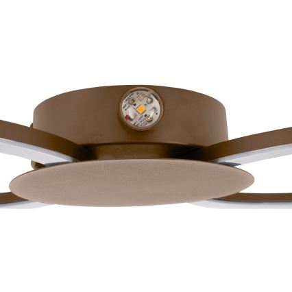 Eglo - LED стенно осветително тяло LED/20W/230V + LED/0,91W бежово