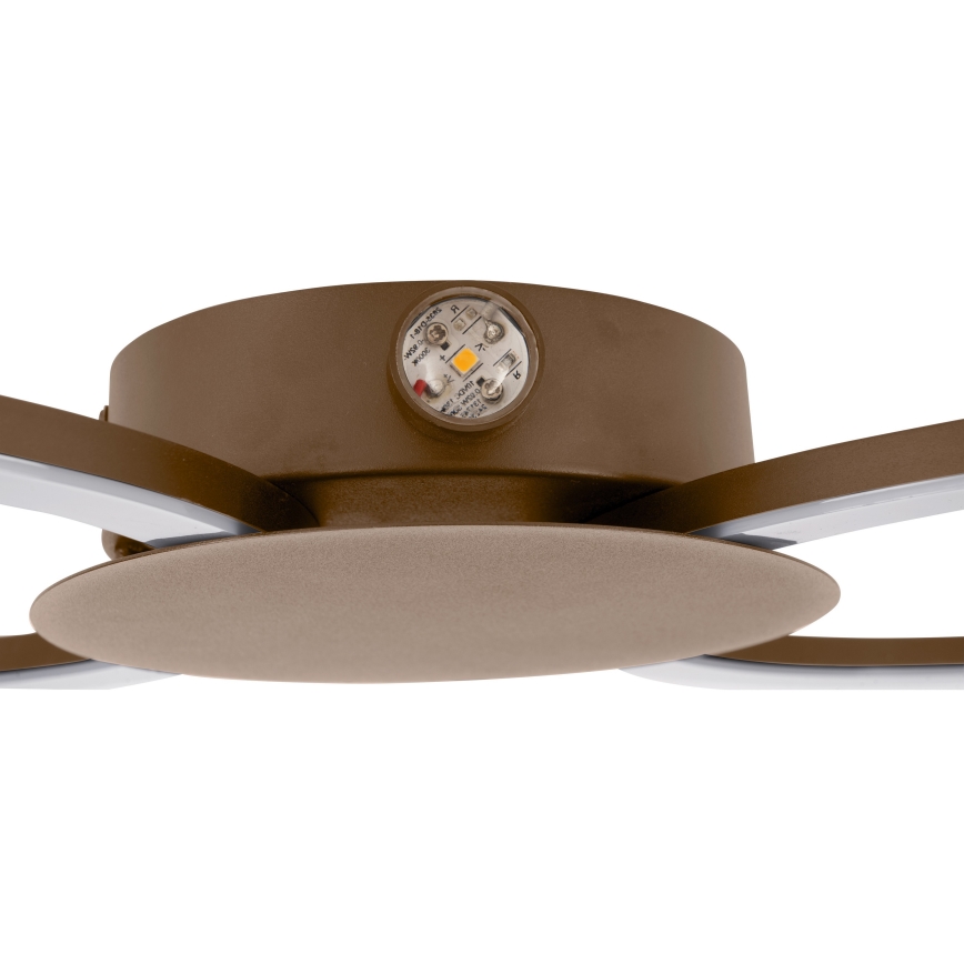 Eglo - LED стенно осветително тяло LED/20W/230V + LED/0,91W бежово