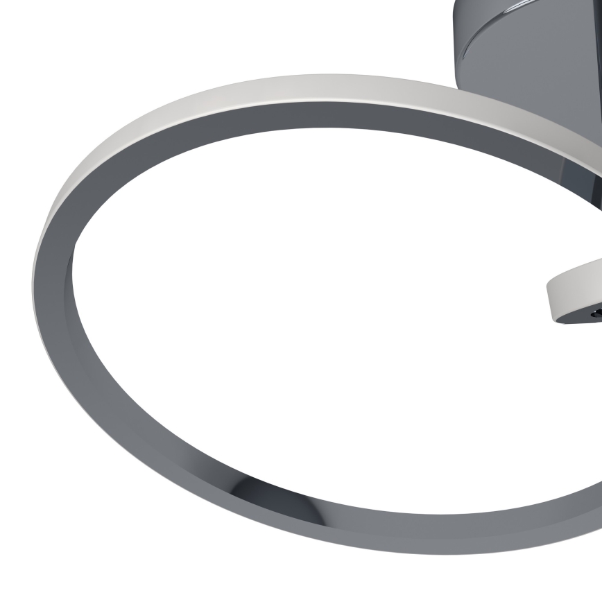 Eglo - LED таванно осветително тяло LED/12W/230V 2700/4000/6500K лъскав хром