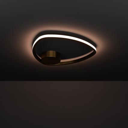 Eglo - LED таванно осветително тяло LED/9,7W/230V 2700/4000/6500K диаметър 37,5 см златисто