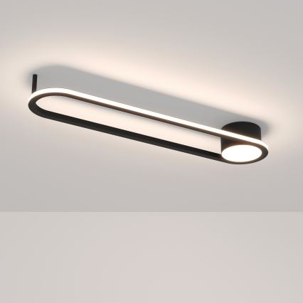 Eglo - LED таванно осветително тяло LED/24W/230V 2700/4000/6500K черно