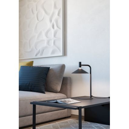 Eglo - LED RGBW димируема настолна лампа LED/7,5W/230V 2700-6500K черна