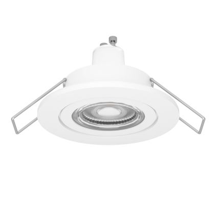 Eglo - LED вградено точково осветително тяло за баня, 1xGU10/4,5W/230V, IP44, бяло
