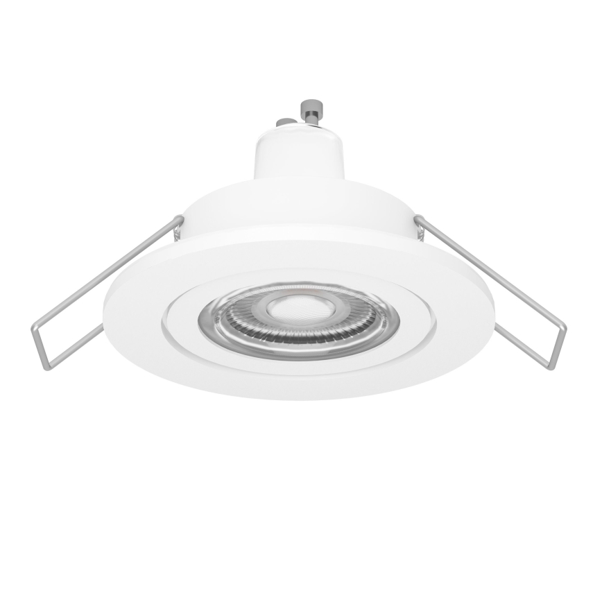 Eglo - LED вградено точково осветително тяло за баня, 1xGU10/4,5W/230V, IP44, бяло