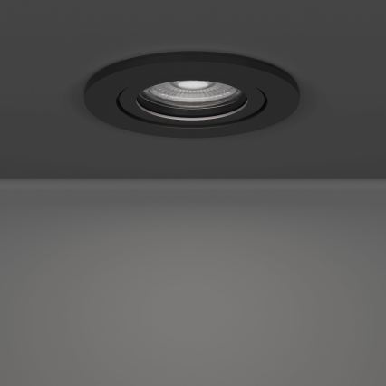 Eglo - Комплект от 5 бр. вградени LED точкови осветителни тела LED/4,8W/230V 2700/4000/6500K черни