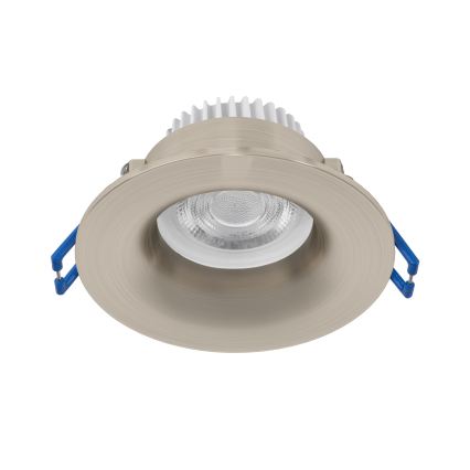 Eglo - LED вградено осветително тяло за баня LED/4,9W/230V 2700/4000/6500K диаметър 8,8 cm IP65 матов хром