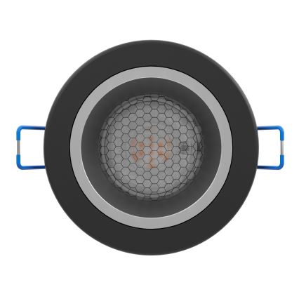 Eglo - димируемо вградено RGBW LED осветително тяло за баня LED/4,8W/230V 2700-6500K IP44 черно