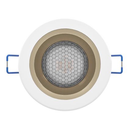 Eglo - LED RGBW димируемо вградено осветително тяло за баня LED/4,8W/230V 2700-6500K IP44 бяло/златно