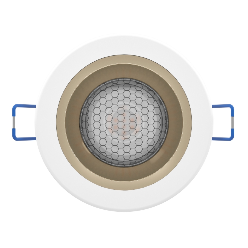 Eglo - LED RGBW димируемо вградено осветително тяло за баня LED/4,8W/230V 2700-6500K IP44 бяло/златно