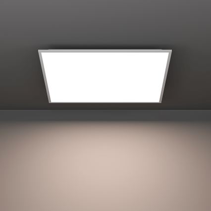 Eglo - LED димируем повърхностен панел LED/33W/230V 2700-6500K 60x60 см бял + дистанционно управление