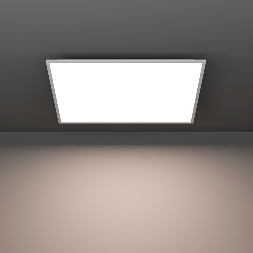 Eglo - LED димируем повърхностен панел LED/33W/230V 2700-6500K 60x60 см бял + дистанционно управление
