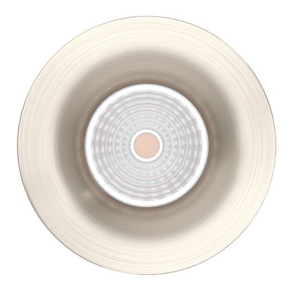 Eglo - Комплект от 3 димируеми вградени LED осветителни тела LED/6,4W/230V Ø 8,8 см матов хром