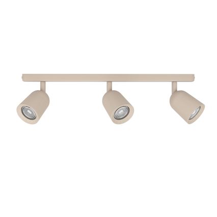 Eglo - Точково осветително тяло 3xGU10/10W/230V бежово