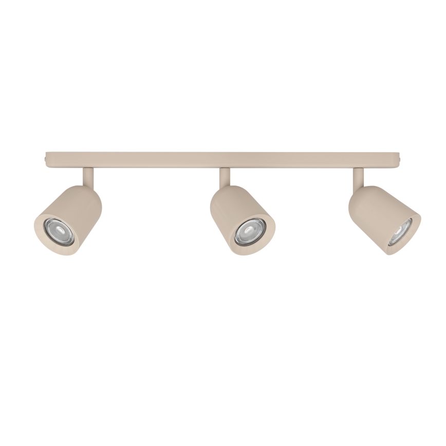 Eglo - Точково осветително тяло 3xGU10/10W/230V бежово